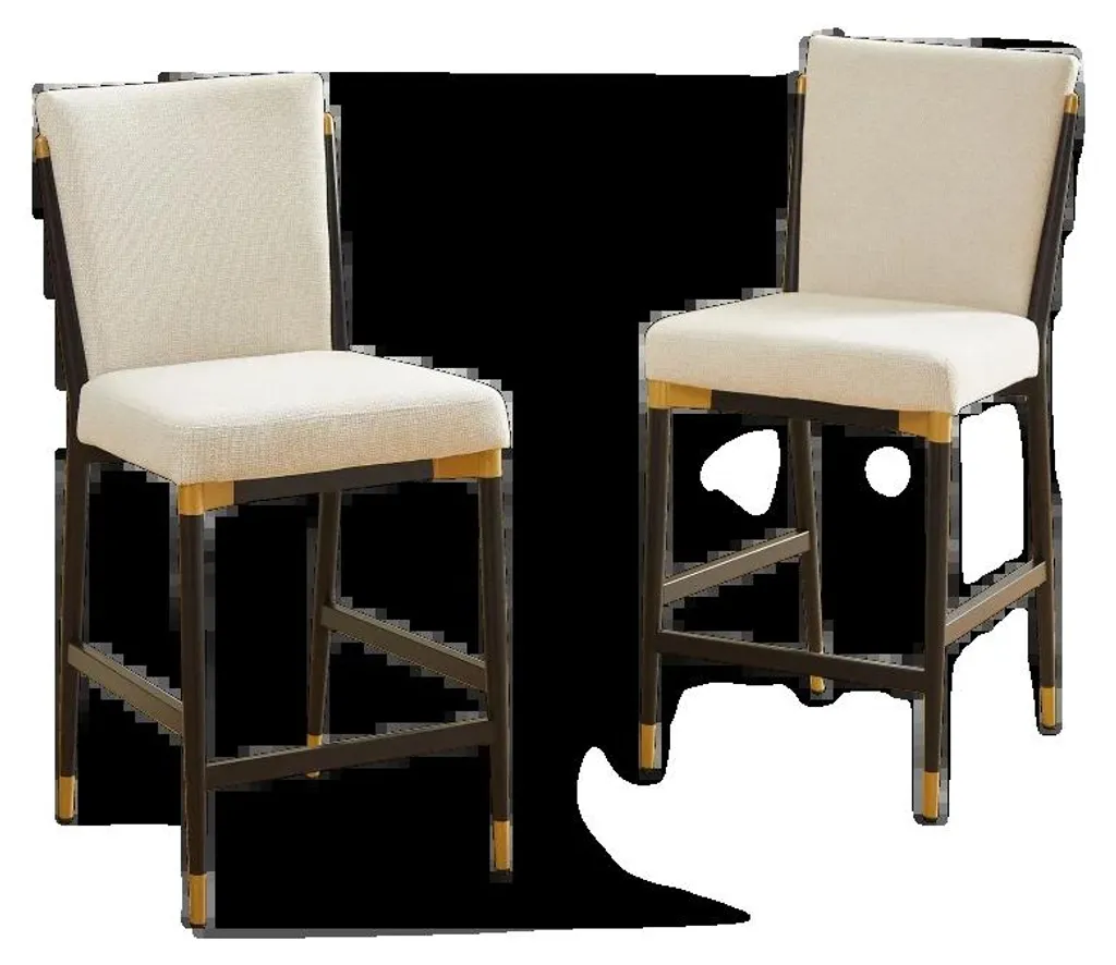 Chaise de salle à manger pour petit appartement lot de 2 ergonomiques