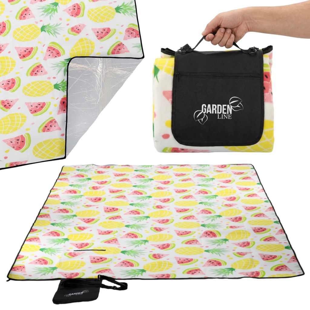 Thermodämmende Picknickdecke, XXL-Strandmatte mit Produktbild 