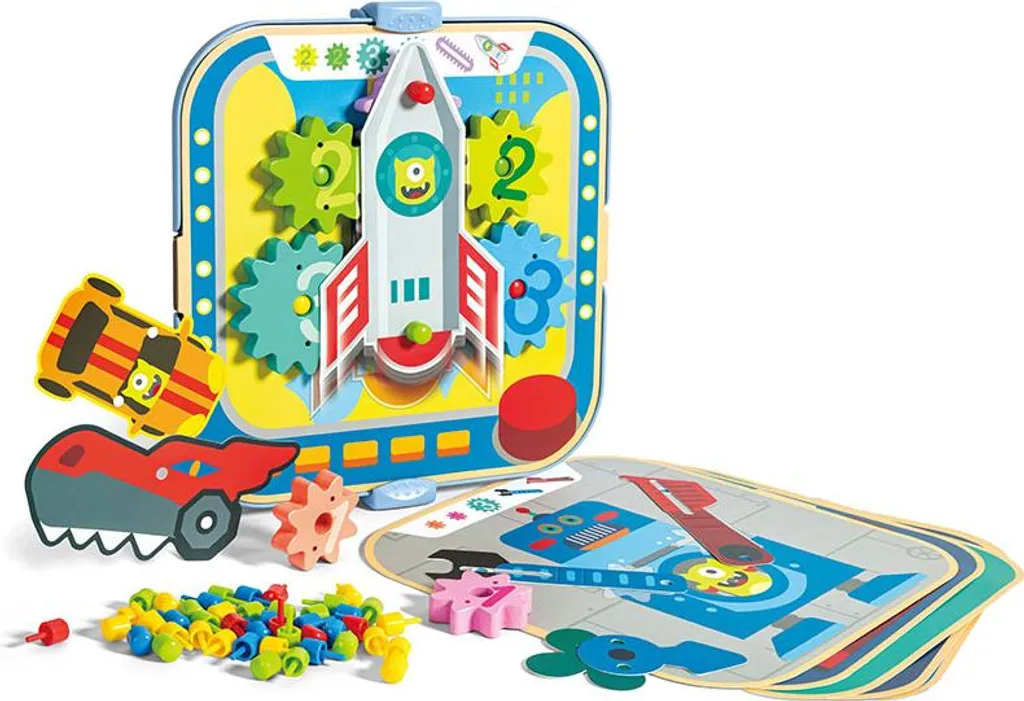 Jeu d'expérimentation de la roue dentée anti-blocage mécanique - 8