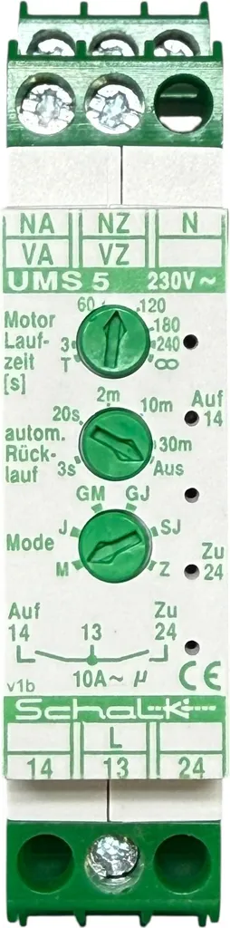 Module de commande 10A UMS 5 robuste avec double contact 2 NO en 230V AC - 2