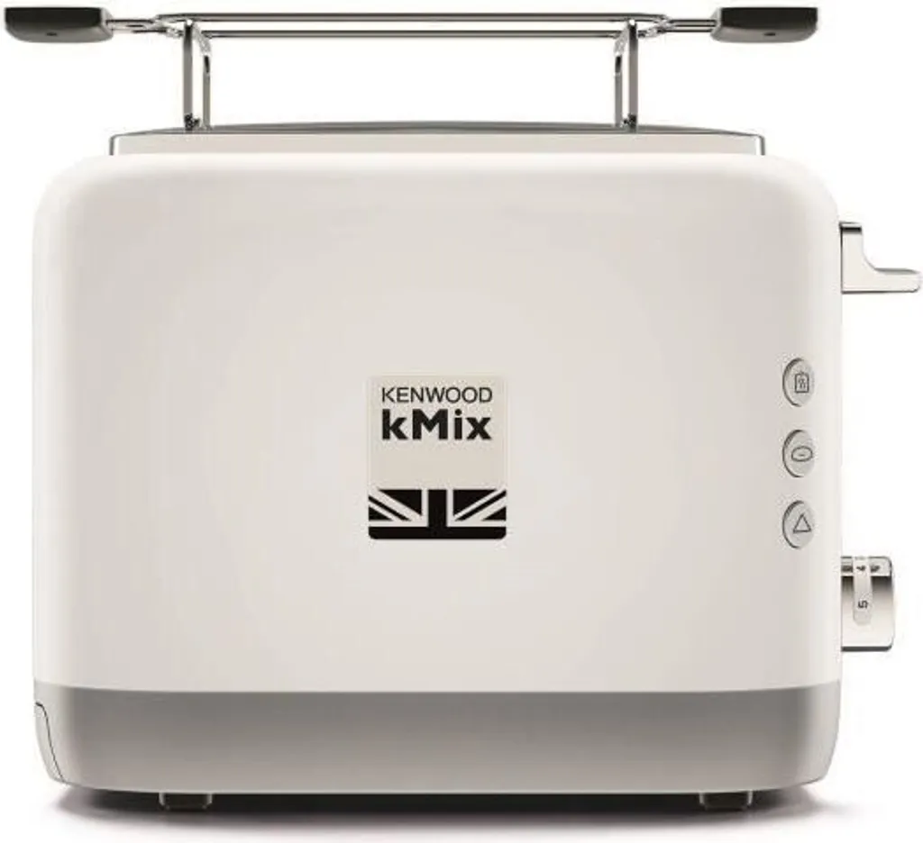 Tostapane, KENWOOD kMix TCX751WH, 2 fette, funzione bagel, funzione scongelamento, bianco