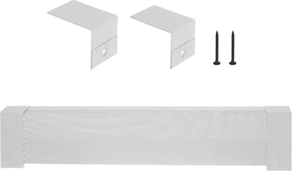 Remplacement Façade Radiateur Abîmé 916x80x193 mm Acier Blanc Durable