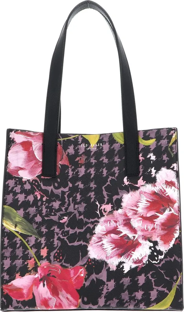 Ted Baker Borsa Tuliia Floral Printed Icon Bag | Shopper Black Donna