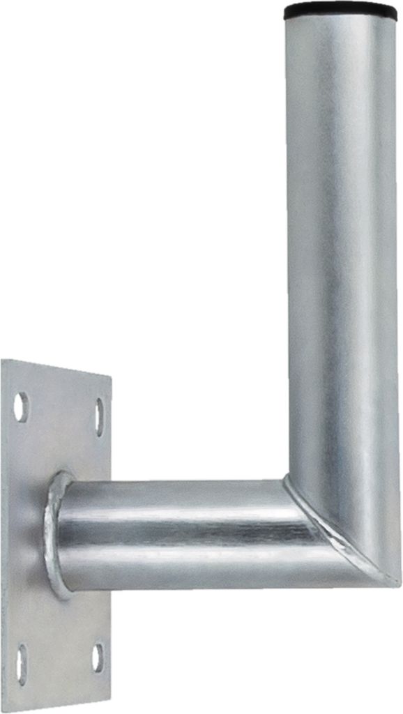 SkyRevolt 15 cm Rohr 48 mm Wandhalter Stahl verzinkt SAT Produktbild 
