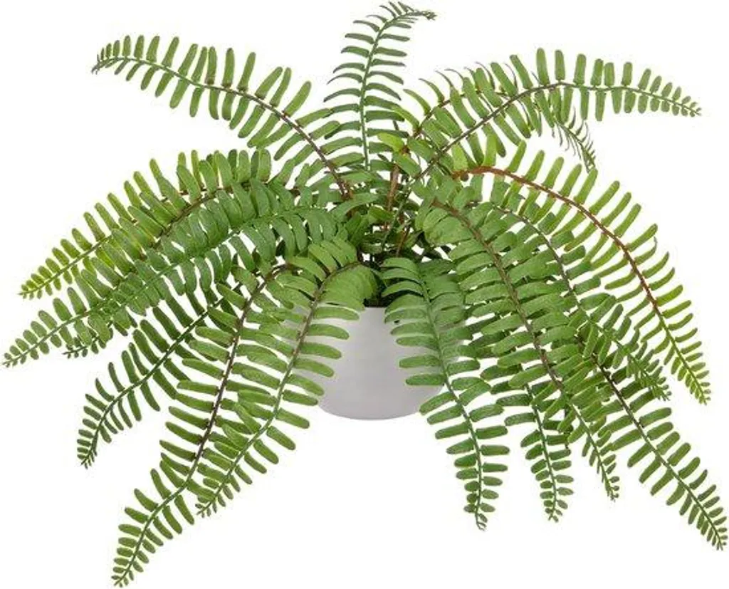Plantes artificielles en pot déco intérieur - Lot de 3 arbustes 40cm