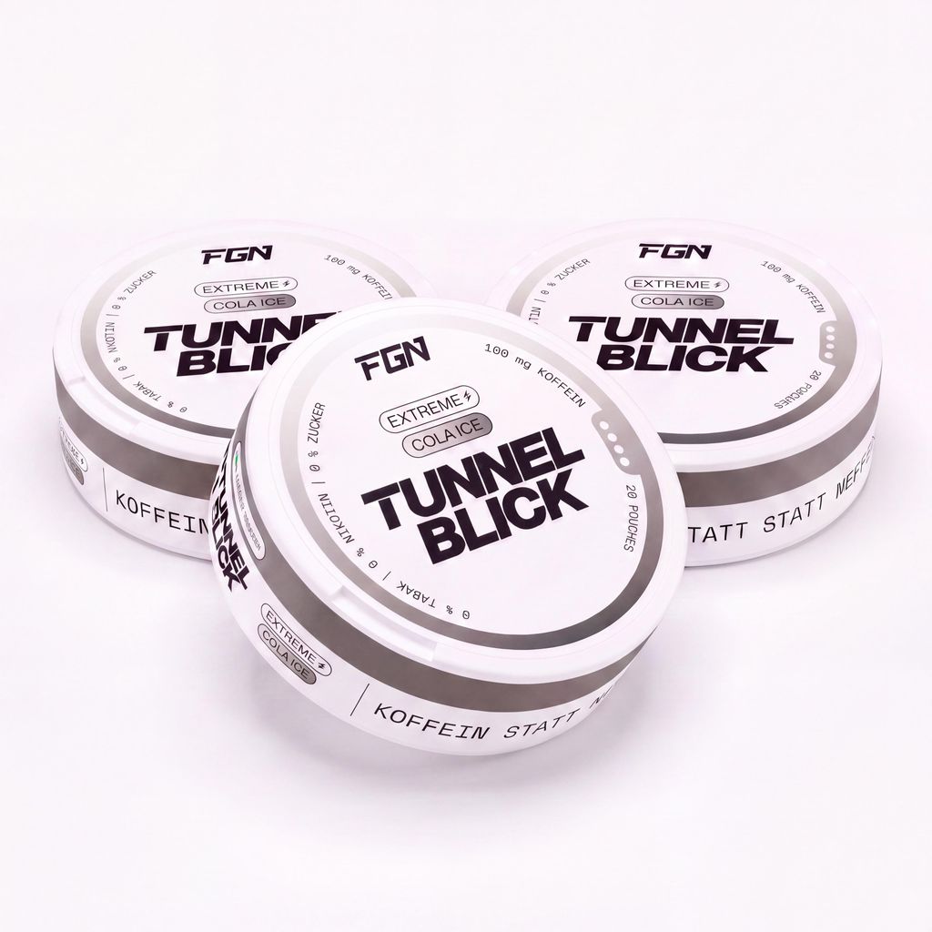 3 x FGN TUNNELBLICK – Koffein Energy Pouches, Produktbild 