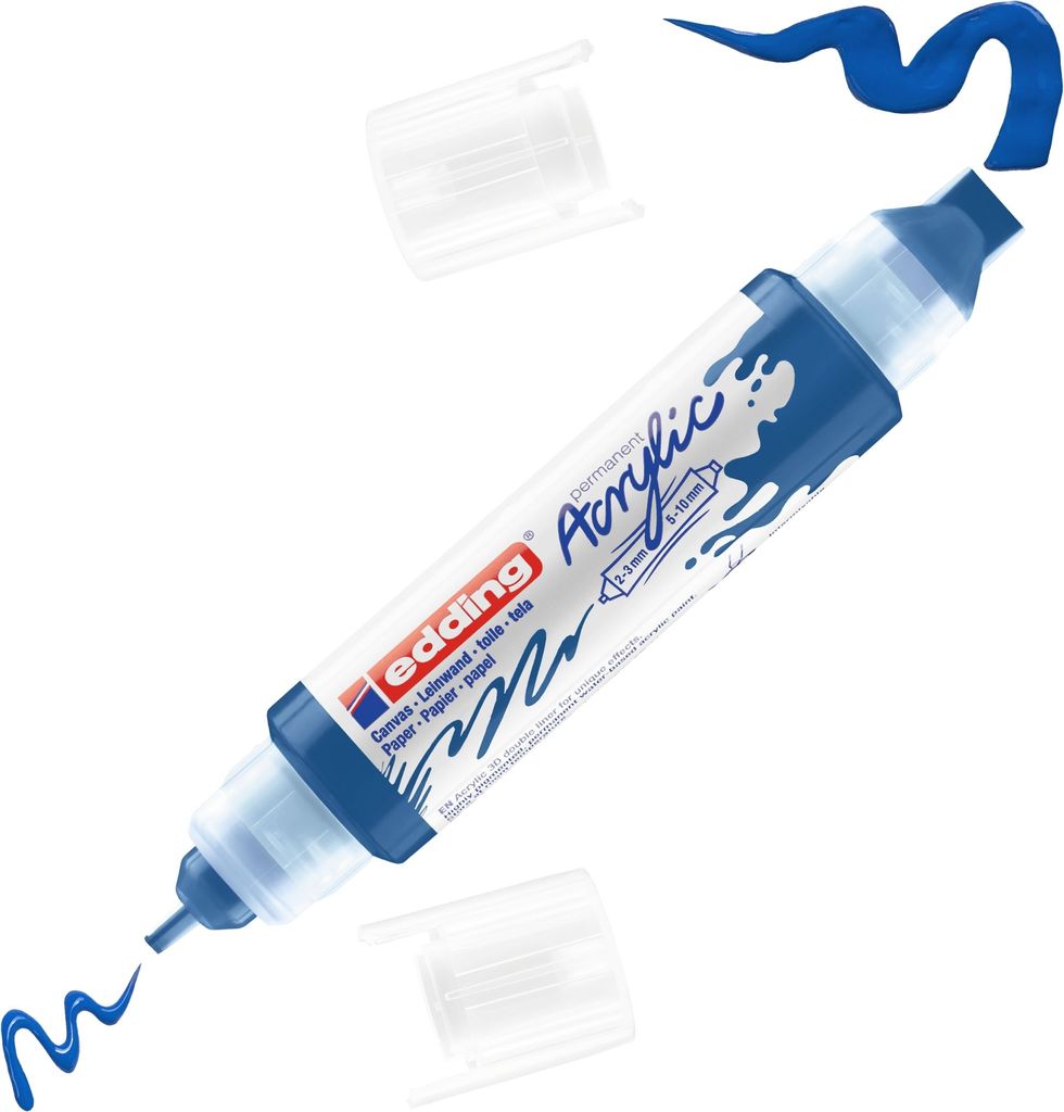Acrylmarker edding e-5400 3d double liner gentibl | 1 Stück | 5 Stück