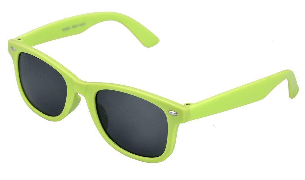 Kinder Miobo Sonnenbrille Neongruen Produktbild 