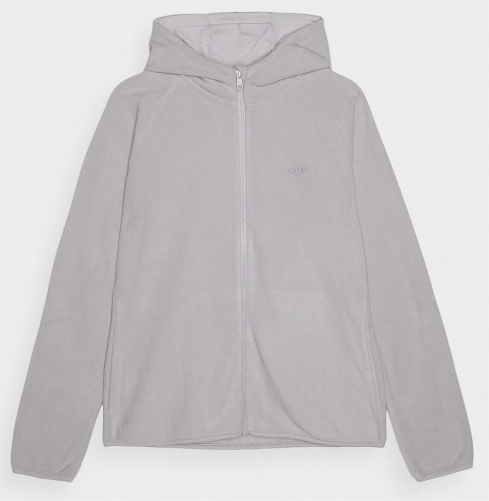 Women's Regular Fleece mit Kapuze 4F WMM00TFLEF294-53S Grau Warm S