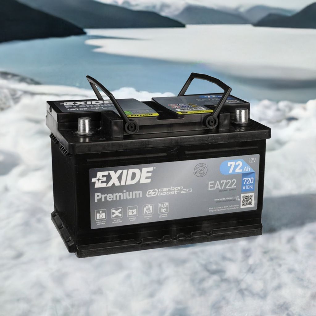 Akumulator samochodowy Exide EA722 Premium Carbon Boost Zdjęcie produktu 
