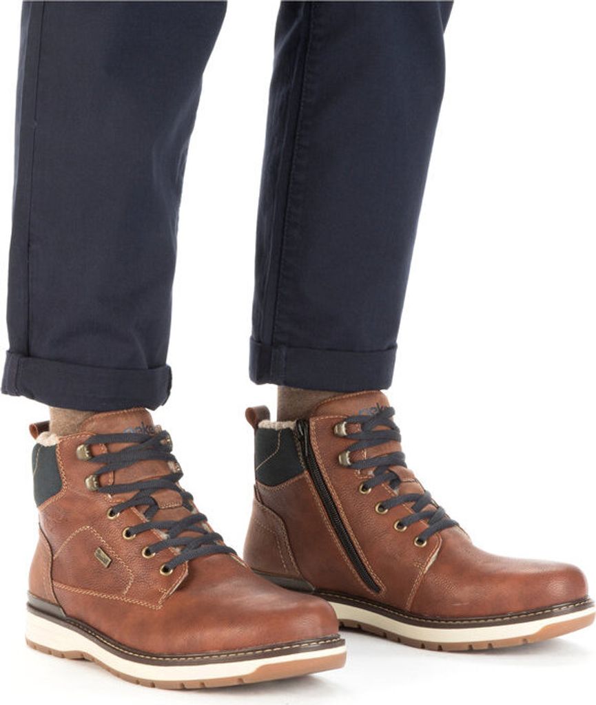 Rieker Herren Schnürboot Stiefelette Warmfutter 39442, Produktbild 19
