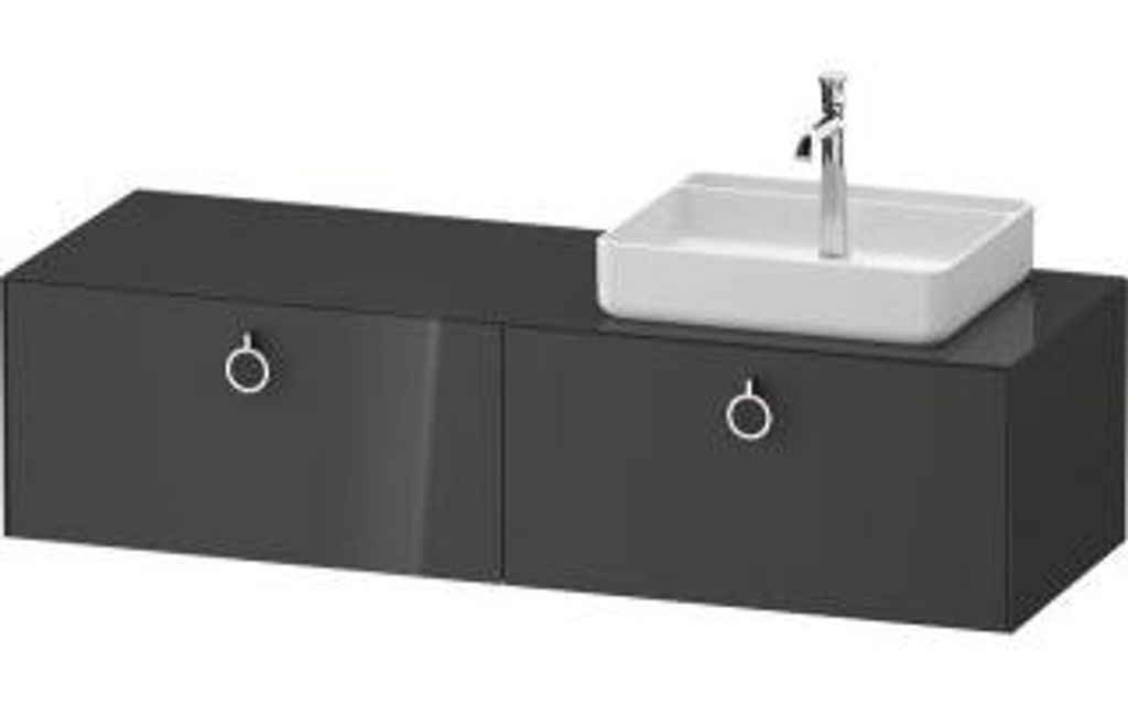 DURAVIT WT4890RH1H10000 Konsolen-WTU wandh White Tulip 550x16