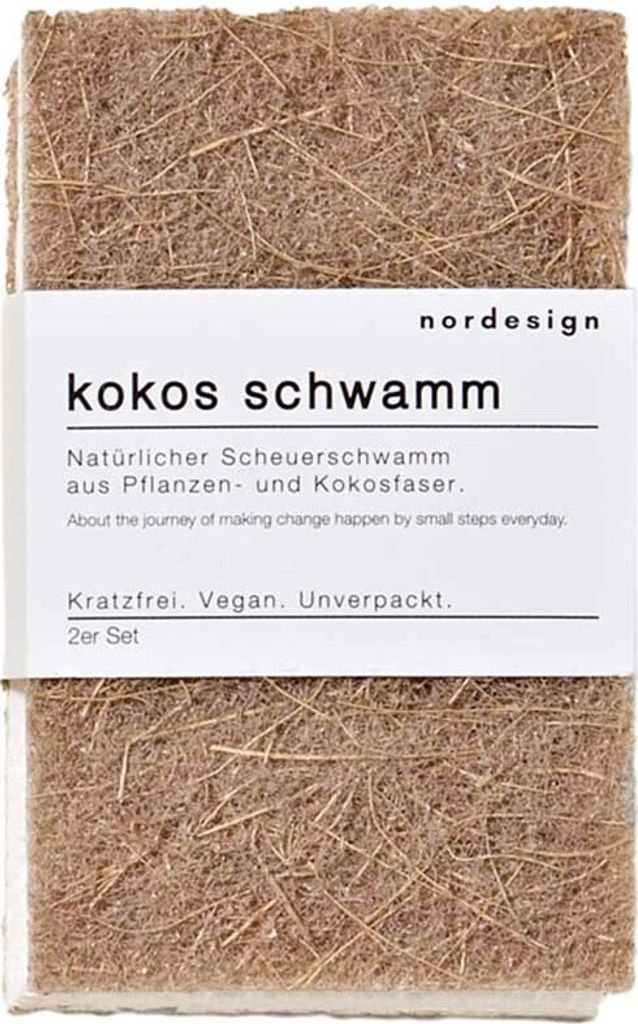 Scheuerschwamm - Kokos 2er Set