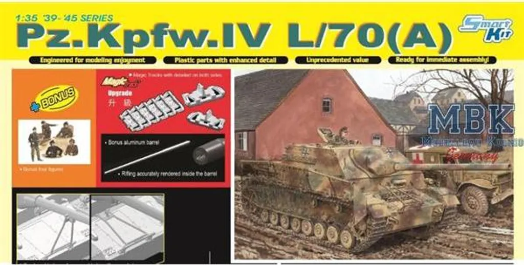 Jagdpanzer IV L/70 (A) Dragon 6689 : Kit 1/35 Haute Précision Edition 2023