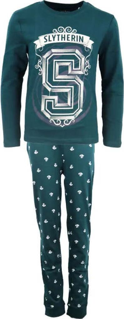 Harry Potter Gryffindor Slytherin Jungen Schlafanzug Pyjama Produktbild 