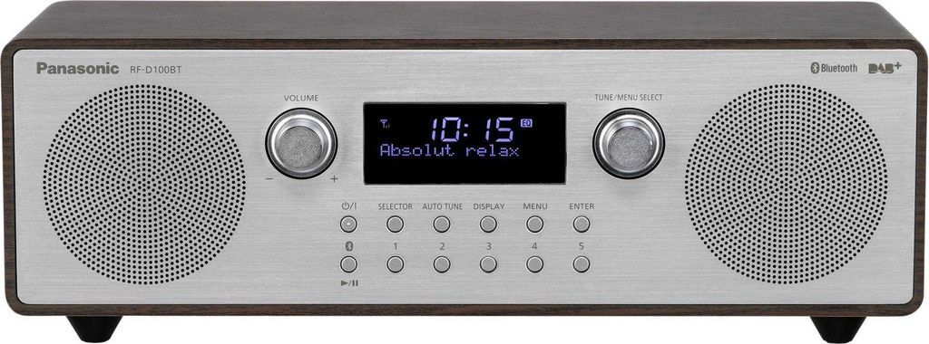 Panasonic RF-D100BT, Cestovné, Digitálny, DAB, DAB+, FM, Obrázok produktu 