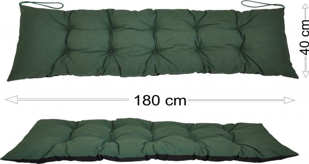 Podsedák 180x40 tmavě zelený melír Obrázek produktu 