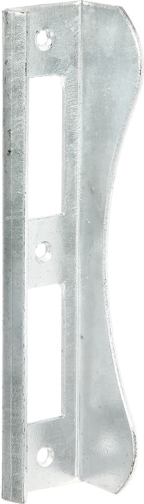 Alberts Anschlag für Tore mit Einsteckschloss | für ca. 37 mm starke Rahmen | feuerverzinkt | 37 x 181 mm | 3er Set