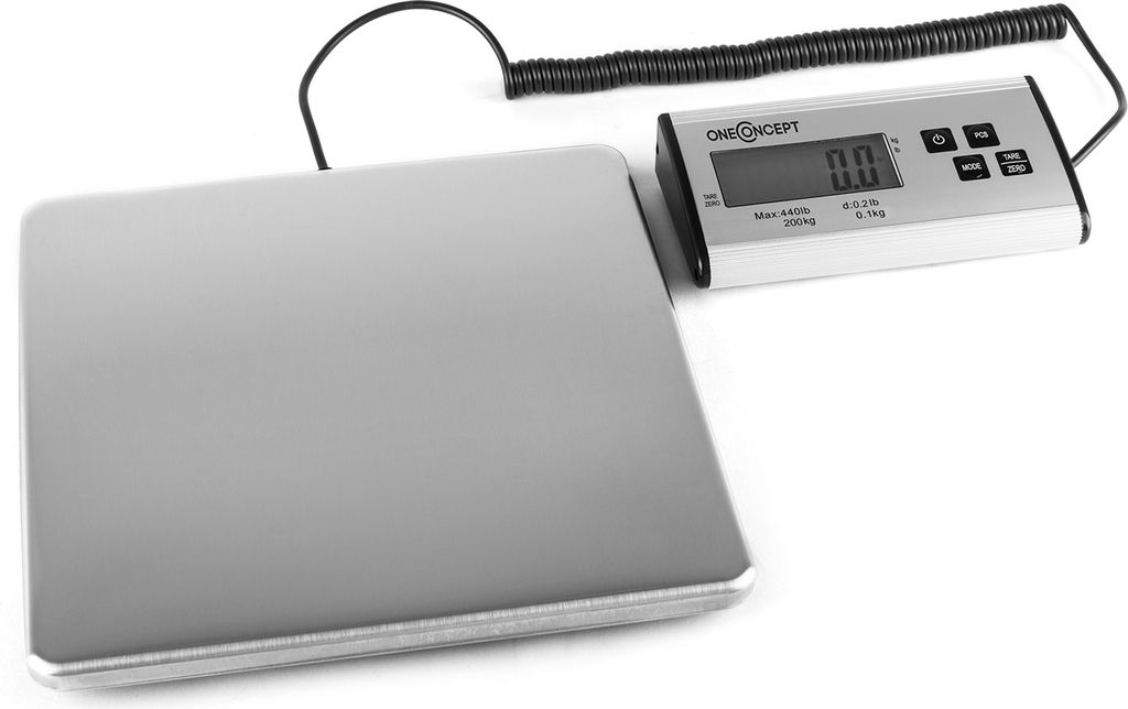 oneConcept Marketeer - digitale Paketwaage , Plattformwaage Produktbild 
