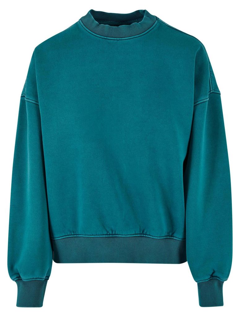 Urban Classics - Sweatshirt Rundhalsausschnitt für Damen TN603 (3XL) (Wassergrün)