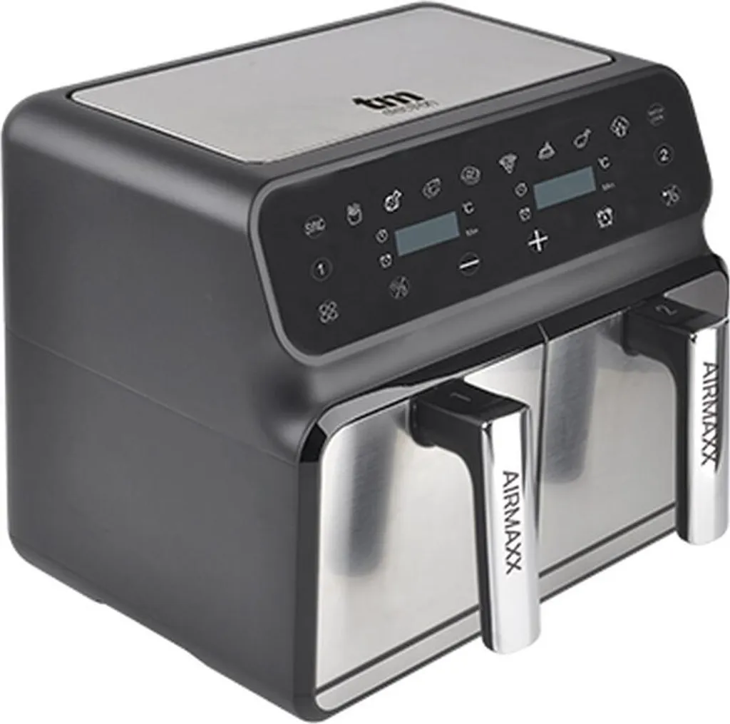 Friteuse double bac Tm WIP TMPFR200-BLK Air Fryer 2x4 Litres