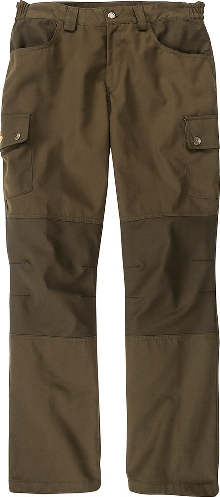 Hubertus Canvas Outdoorhose olivbraun Übergröße