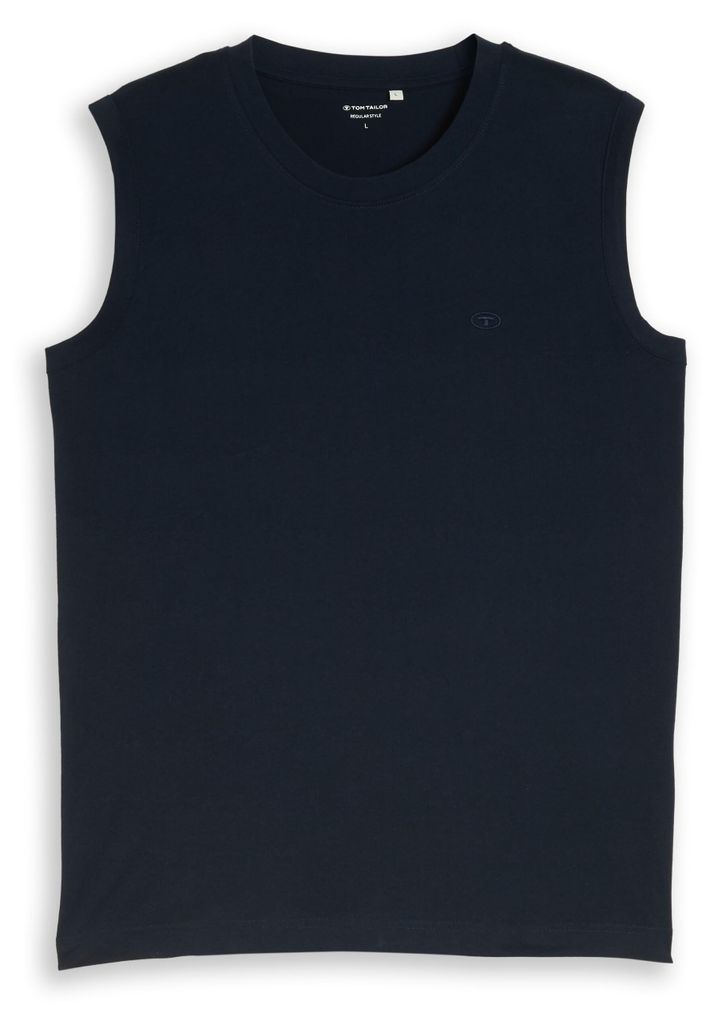 Tanktop mit Logo-Stickerei