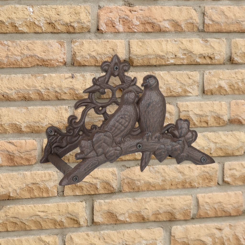 Moritz Schlauchhalter Vogel Paar Antike Wand Gartenschlauch Produktbild 
