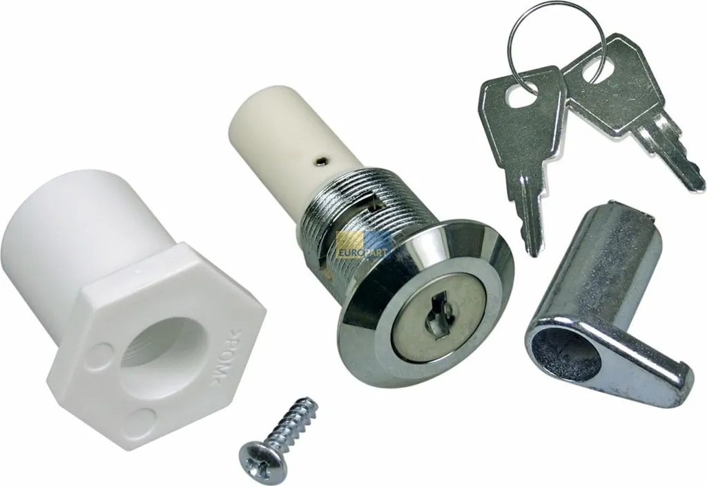 Serrure de Sécurité Liebherr 7042846 à Double Clé pour Cave à Vin et Frigo