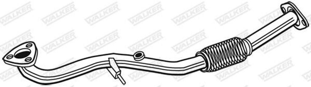 WALKER Abgasrohr Auspuffrohr für OPEL VECTRA B (36) 10535