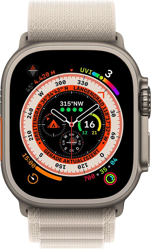 Apple WATCH Ultra 49mm GPS+Cellular titanové pouzdro Alpine Obrázek produktu 4
