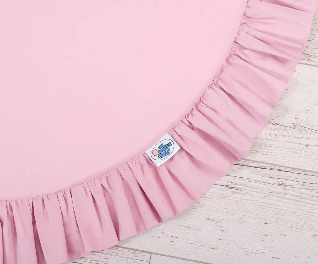 Copertina Gattonamento con Volant Rosa | Protezione e Morbidezza Bimba - 4