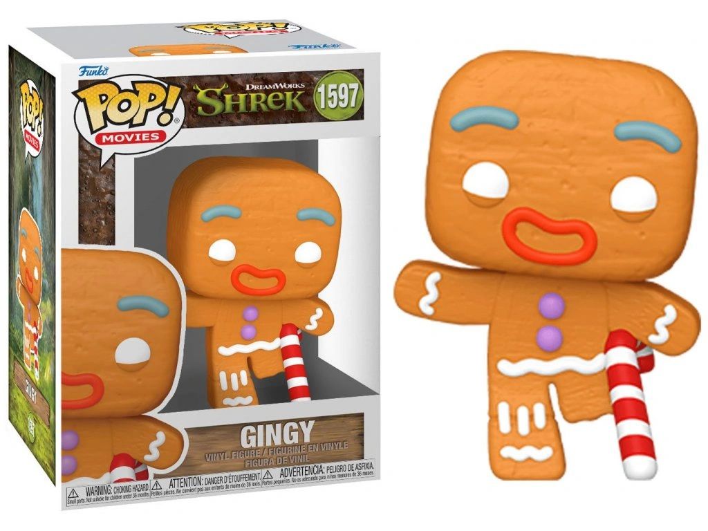 Shrek - Gingy 1597 - Funko Pop! Vinyl Figur Produktbild 
