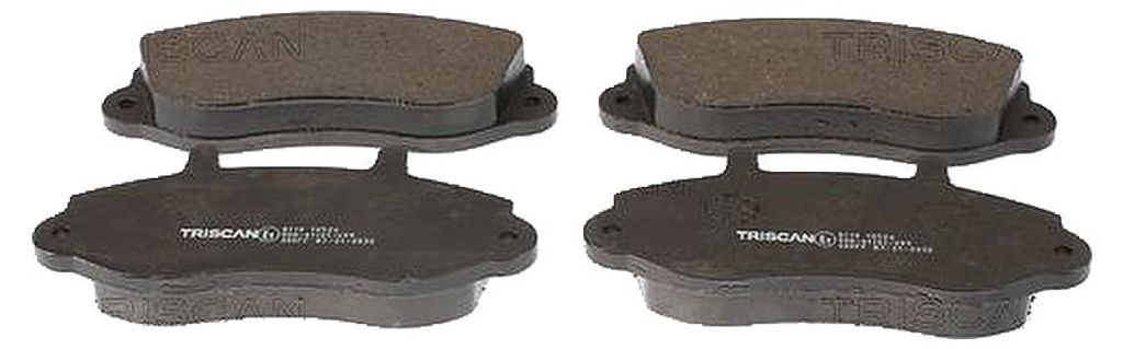 Bremsbelagsatz Scheiben 18 mm TRISCAN IAM-Expertise für u.a. OPEL MOVANO