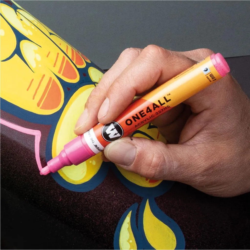 Kit 10 Marqueurs Molotow ONE4ALL 227HS 4mm pour Customisation et Art - 9