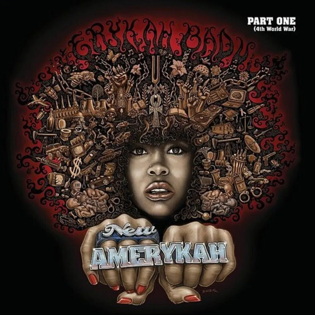 Vinyle Erykah Badu New Amerykah Part One 4th World War Coloris Violet