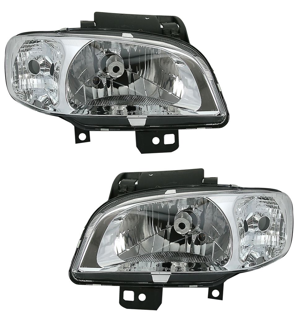 TYC Scheinwerfer Set für Seat Ibiza Cordoba 6K2 99-02 H4 Halogen Streuscheibe