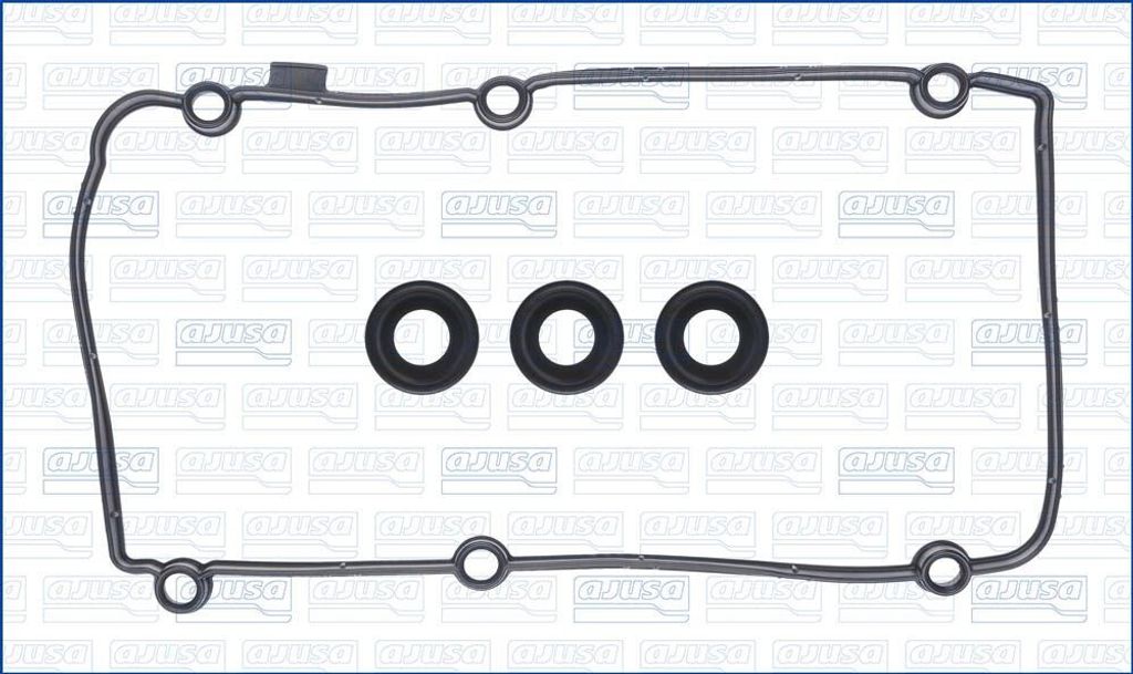 AJUSA Dichtungssatz Zylinderkopfhaube Ventildeckel für VW Polo Schrägheck (6R1, 6C1) 56060800