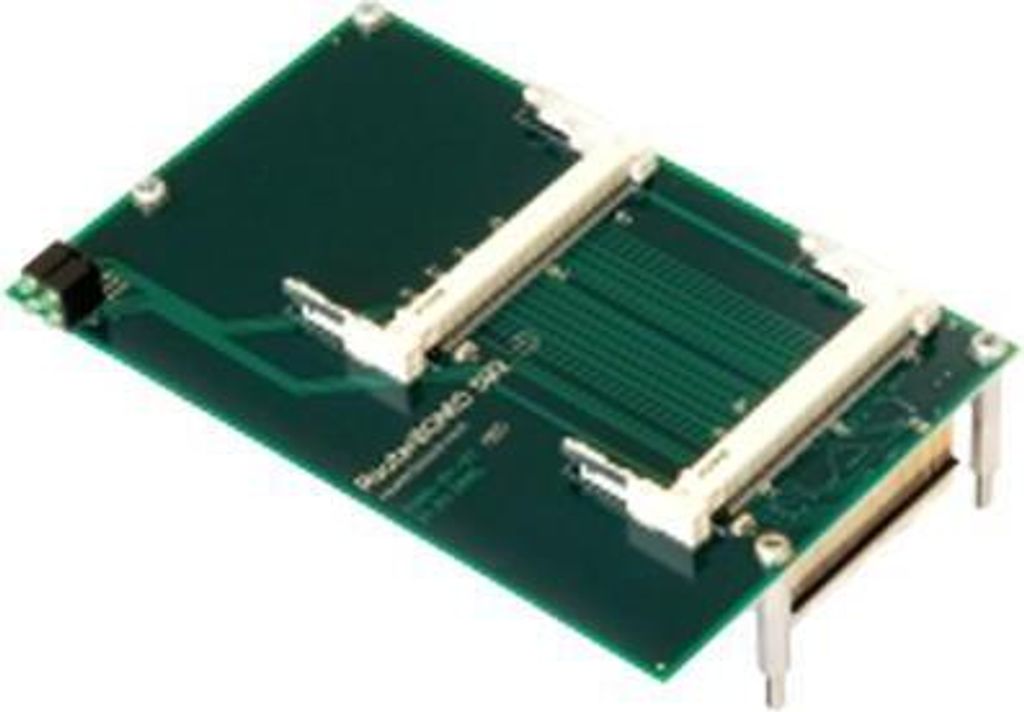 RouterBOARD 502, Tochterkarte mit 2 miniPCI-Slots für RB800