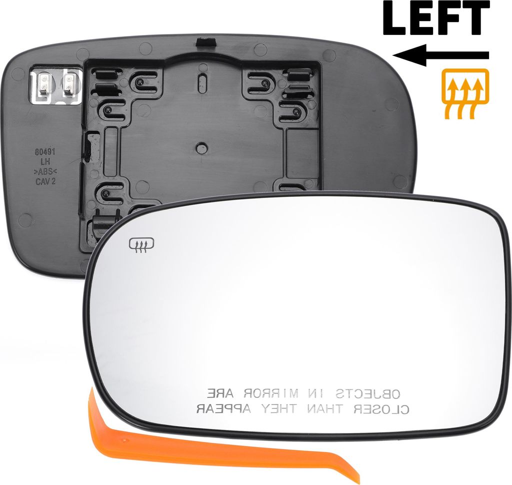 Remplacement Du Verre Du Rétroviseur Avec Plaque De Support Image du produit 