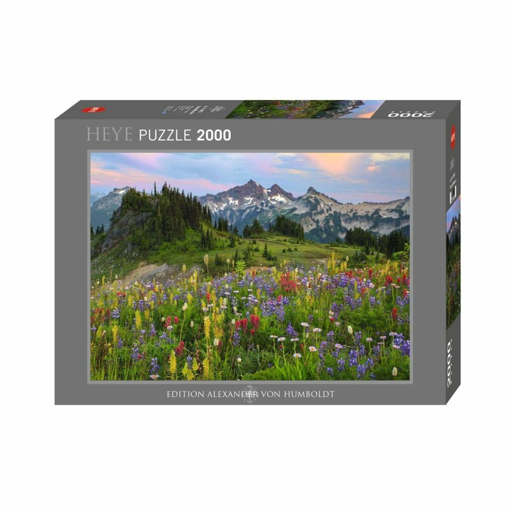 Heye Puzzle Tatoosh Mountains, 2000 szt., Krajobraz Zdjęcie produktu 