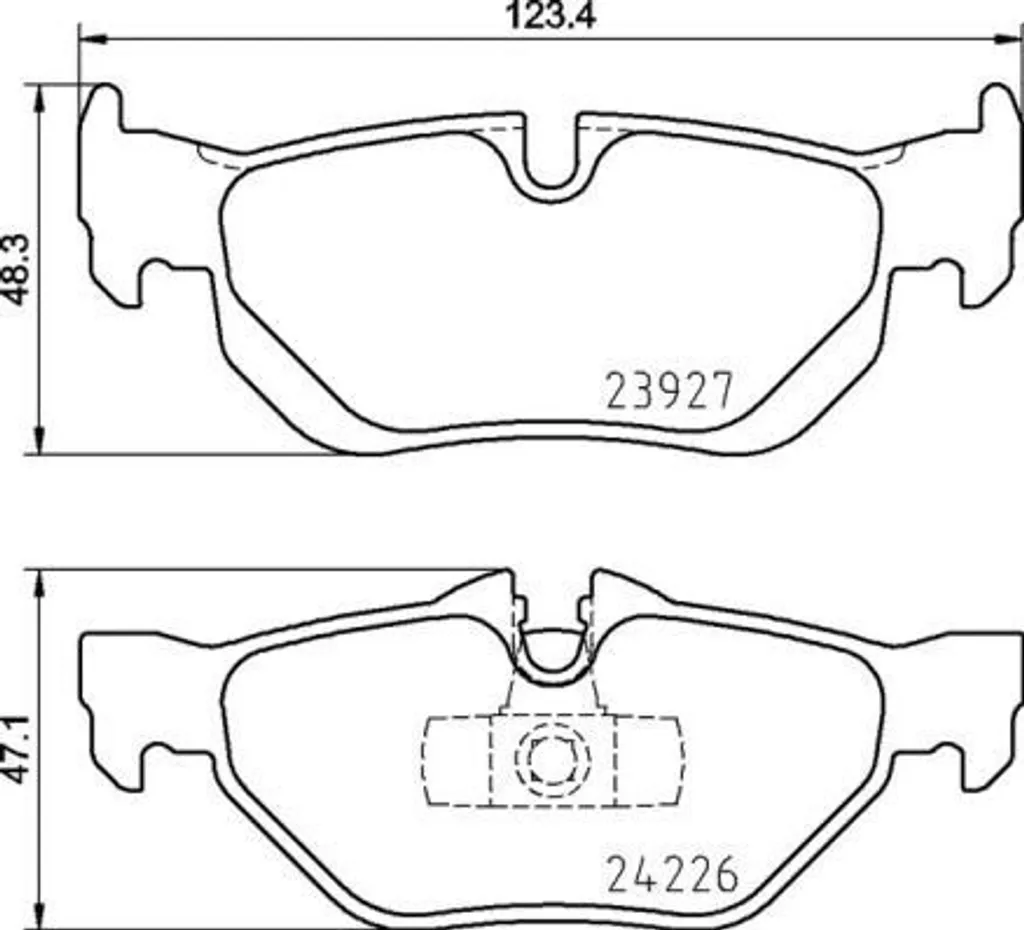 Plaquettes Brembo P 06 105 : Stop aux Bruits de Freinage sur BMW Série 3