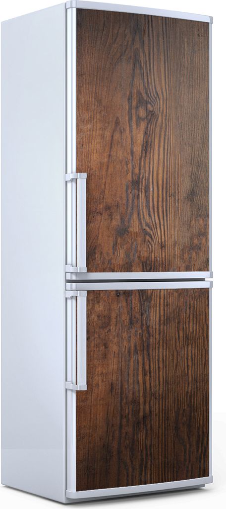 Magnete Dekorative - 70 cm x 190 cm - Küche - Magnetmatte Kühlschrankmagnete - Dunkle Holz