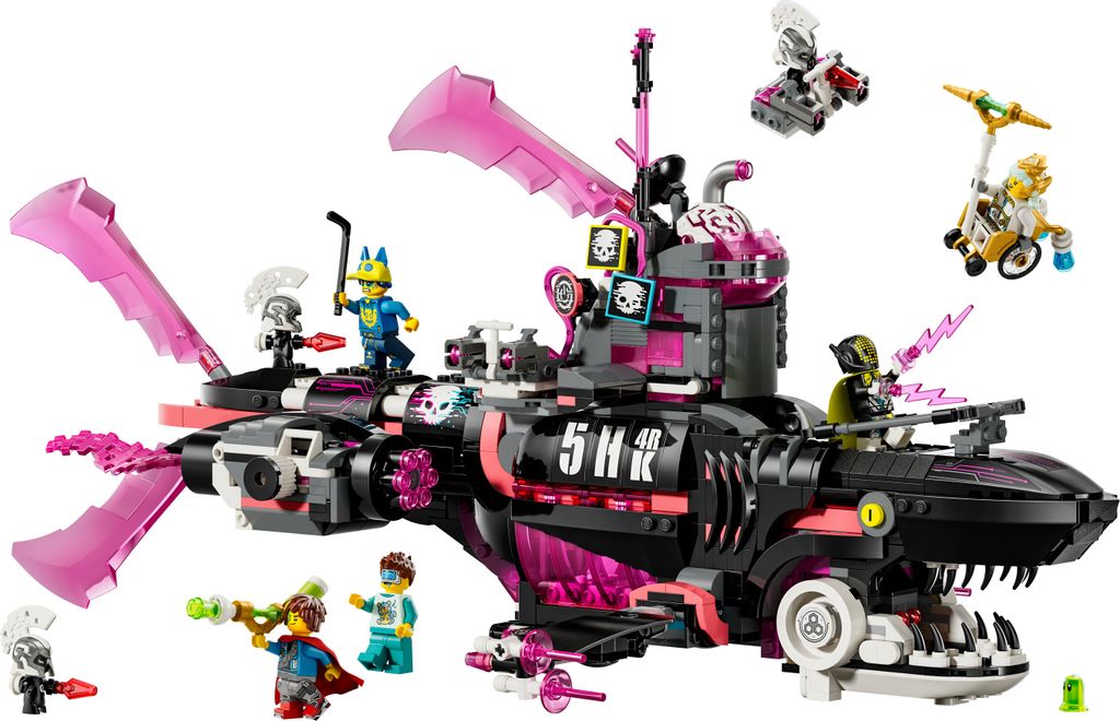 LEGO DREAMZzz 2-in-1 Albtraumhai-U-Boot - Modulares Set mit Produktbild 