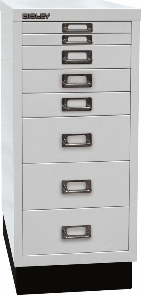 Bisley MultiDrawer Schubladenschrank - Farbe: Lichtgrau