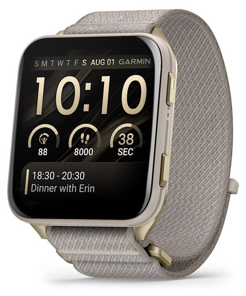 Garmin Bundle VENU SQ2 MUSIC Schwarz/Schiefergrau Smartwatch + JABRA Elite 3 Active In-Ear Kopfhörer