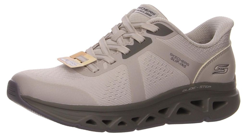 Skechers Bobs Arc Waves Remix Get Grounded Slip-On Beige Produktbild 