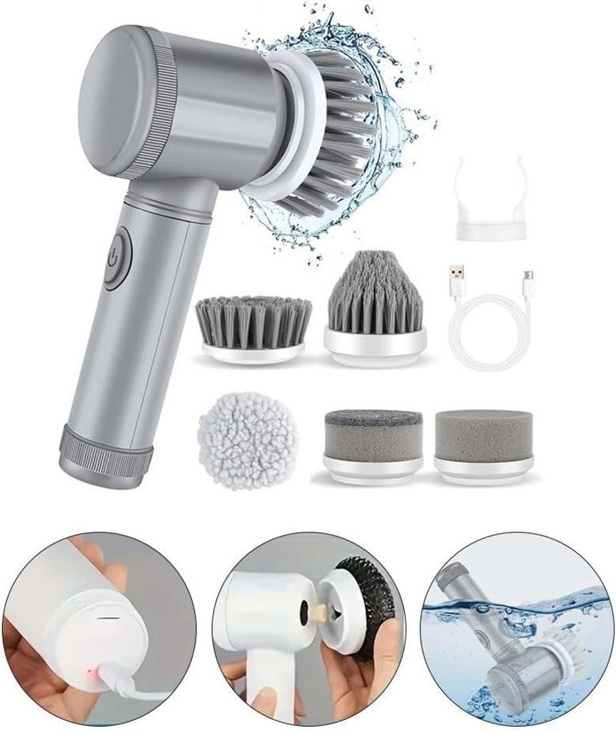 Elektrische Reinigungsbürste, Handgeführte Scrubber 360° Produktbild 