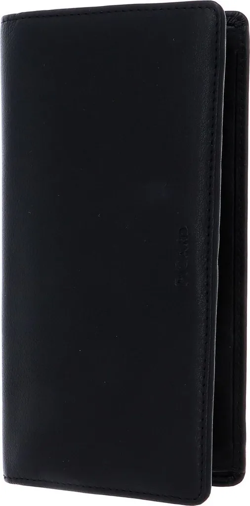 Porta Carte PICARD Brooklyn Pelle Nera | Slim Cardholder Alta Qualità