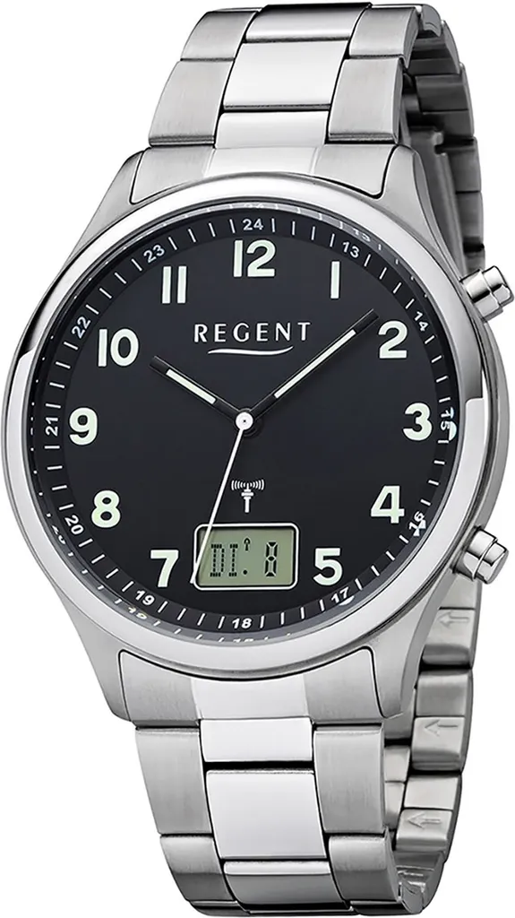 Montre Regent FR-276 pour Homme Idéale Usage Quotidien et Voyage Argent